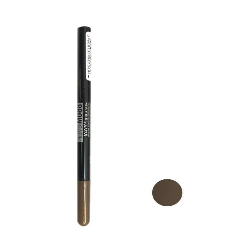 مداد ابرو میبلین مدل satin 2in1 شماره 02